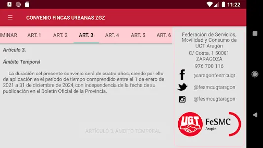 CONVENIO FINCAS URBANAS screenshot 2