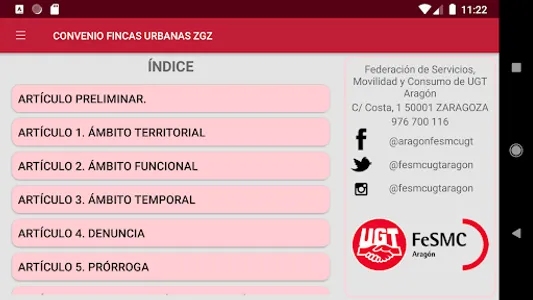CONVENIO FINCAS URBANAS screenshot 4