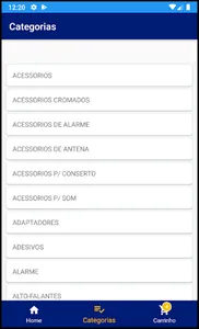 Evidência Distribuidora screenshot 1