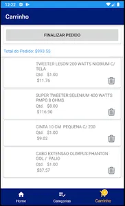Evidência Distribuidora screenshot 2