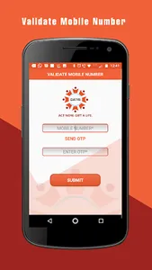 DATRI Donor Registration screenshot 1