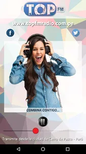 Radio TOP FM - Pasco screenshot 0