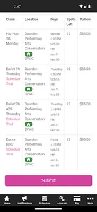 Daurden Performing Arts screenshot 2