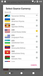 FX Currency Converter: Rates screenshot 1