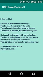 Love Poems 3 screenshot 0