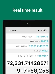 Easy Calculator with history screenshot 1