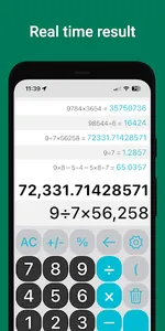 Easy Calculator with history screenshot 9