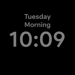 Digital Day Clock Watch Face screenshot 3