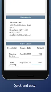 Invoiceinator - Invoice Maker screenshot 1