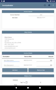 Invoiceinator - Invoice Maker screenshot 5