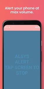 ALSYS - Don't touch my phone! screenshot 1