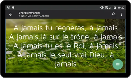 Cantiques Viens & Vois screenshot 10
