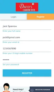 David's Career Hub screenshot 1