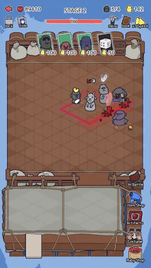 Random Moai Defense screenshot 2