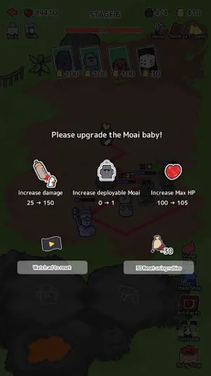 Random Moai Defense screenshot 4