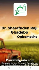 Dr Sharaafudeen Raji Gbadebo d screenshot 0