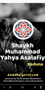 Shaykh Muhammad Yahya Assalafy screenshot 0