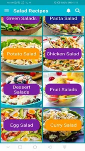 Salad Recipes |  Healthy Salad screenshot 1