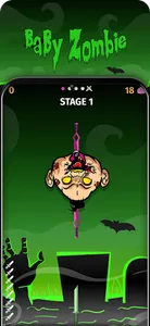 Knife Hit Zombie Head Shoot screenshot 3