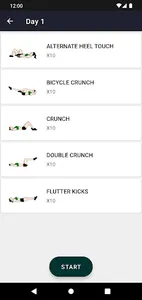 30 Day Ab Workout Challenge screenshot 1