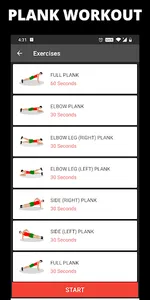 Plank Workout Full screenshot 5