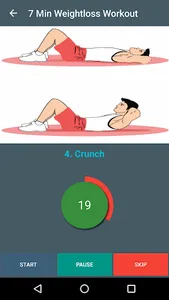 7 Min Weight loss workout free screenshot 11