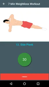 7 Min Weight loss workout free screenshot 7