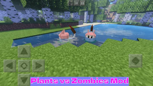 Plants vs Zombies in Minecraft screenshot 1