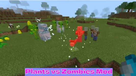 Plants vs Zombies in Minecraft screenshot 5