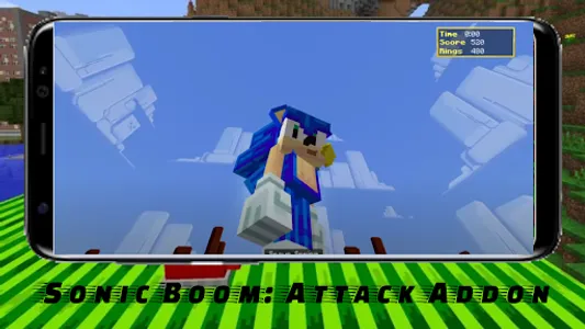 The Hedgehog games Minecraft screenshot 1