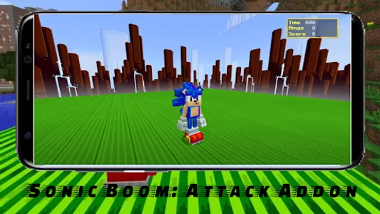 The Hedgehog games Minecraft screenshot 2