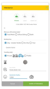 dayTrack - Work Reporting App screenshot 1