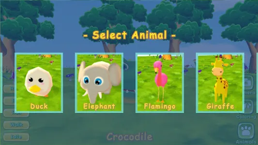 Animal Coloring 3D - AR screenshot 3