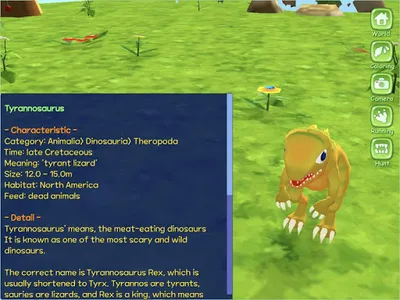 Dinosaur World 3D - AR Camera screenshot 14