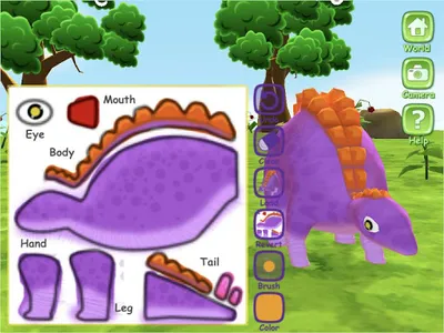 Dinosaur World 3D - AR Camera screenshot 5