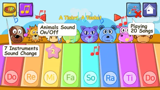 Children Piano - Instruments screenshot 1