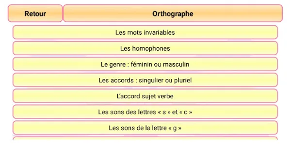 Français CE1 screenshot 2