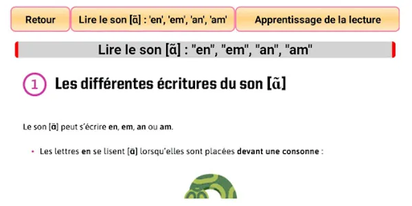 Français CE1 screenshot 7