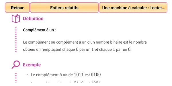 Numér. et sc. infor. 1re screenshot 7