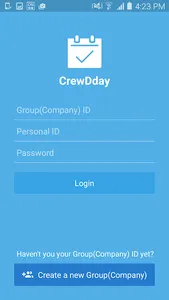CrewDDay-Shared with employees screenshot 0