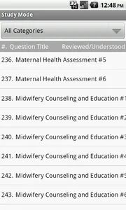 Professional Midwife Exam Prep screenshot 1