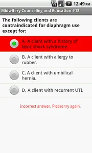 Professional Midwife Exam Prep screenshot 2