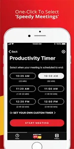 Meeting MOJO Productivity Time screenshot 2