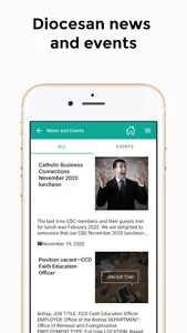 Catholic Diocese of Wollongong screenshot 2