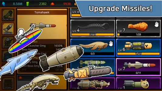 Missile Dude RPG : idle hero screenshot 19