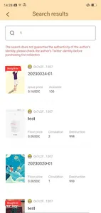 dBookMarket(testnet) screenshot 18