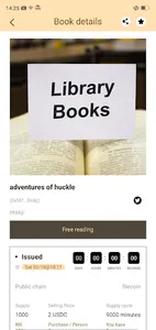 dBookMarket(testnet) screenshot 3