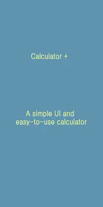 Calc Plus (Simple and Tidy cal screenshot 0