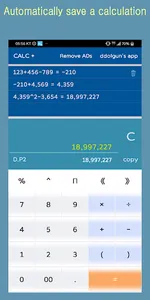 Calc Plus (Simple and Tidy cal screenshot 4