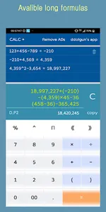 Calc Plus (Simple and Tidy cal screenshot 6